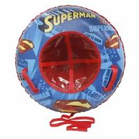 Тюбинг 1Toy Супермен надувные сани (материал глянцевый пвх) 100 см Т10468