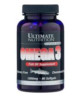 Omega-3 Ultimate Nutrition 90 капс