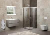 Душевой уголок BelBagno Unique 100x100 UNIQUE-A-2-85/100-C-Cr стекло прозрачное, профиль хром, без поддона