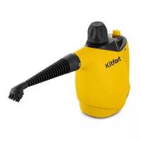 Пароочиститель Kitfort KT-9140-1 черно-желтый