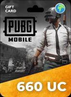 Игровая валюта PUBG Mobile - 660 UC