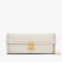 Клатч DeMellier London The Paris Clutch (off-white smooth)