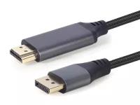 Аксессуар Gembird Cablexpert DisplayPort - HDMI 20M/19M 4K 1.8m Black CC-DP-HDMI-4K-6