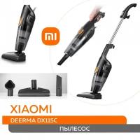 Пылесос вертикальный XIAOMI DEERMA DX115C 2 в 1 600 Вт контейнер 1,2 л черный 456251 (1)