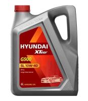 Синтетическое моторное масло HYUNDAI XTeer Gasoline G500 10W-40, 6 л, 1 шт