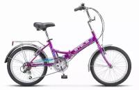 Велосипед STELS PILOT-450 V 20, колесо 20'', рост 13,5'', сезон 2023-2024, фиолетовый