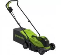 Аккумуляторная газонокосилка GreenWorks GD24LM33K4 2516107UB