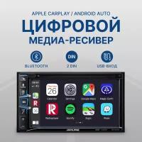 Цифровой медиа-ресивер с Apple CarPlay и Android Auto ALPINE INE-W611D