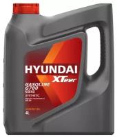 Синтетическое моторное масло HYUNDAI XTeer Gasoline G700 5W-40, 4 л, 1 шт