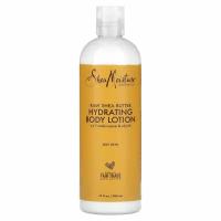 SheaMoisture, необработанное масло ши, увлажняющий лосьон для душа, 384 мл (13 жидк. унций)