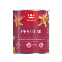 Tikkurila Euro Pesto 30 / Тиккурила Песто 30 эмаль алкидная для внутренних работ полуматовая база А 2,7л