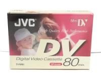 Цифровая видео кассета mini DV, JVC DVM80, M-DV80DE