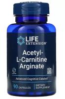 Life Extension Acetyl L-Carnitine Arginate (Ацетил L-карнитин Аргинат) 90 капсул (Life Extension)