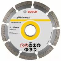Алмазный отрезной диск Эко - Диск отрезной 125мм 2608615028 – Bosch Power Tools – 3165140857055