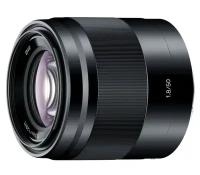 Объектив Sony E 50mm f/1.8 OSS, SEL-50F18, чёрный