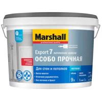 Marshall Export 7 / Маршал Экспорт 7 Особо прочная матовая краска белая BW 9л