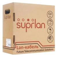 Витая пара SUPRLAN Standard Кабель UTP 4х2х24AWG Cat.5е CU (медь) PVC / серый - 305 м