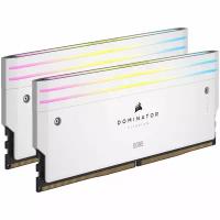 Модуль памяти DIMM 96Gb 2х48Gb DDR5 PC52800 6600MHz Corsair Dominator Titanium RGB White (CMP96GX5M2B6600C32W)