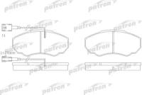 PATRON PBP1478 Колодки тормозные дисковые передн CITROEN JUMPER c бортовой платформой 94-02, JUMPER c бортовой пла