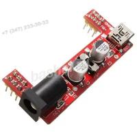 Breadboard Special Power Module 2-way 5V/3.3V, red, Модуль питания DC-DC