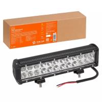 Фара светодиодная (балка) двухрядная, 24LED комбин.свет, 72W (300х78х65) 12/24V (ALED050)