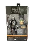 Фигурка Звёздные войны Star Wars Din Djarin (The Mandalorian) and The Child 15см SW78992