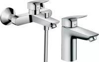 Комплект смесителей Hansgrohe Logis 71400000 + 71101000