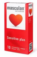 Презервативы Masculan Sensitive plus - 10 шт. (цвет не указан)