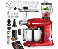 Кухонный комбайн с мясорубкой Mozano Kitchen Assistant 2200 Вт красный