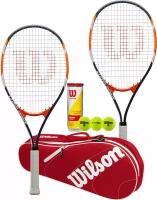 Набор для большого тенниса Wilson Matchpoint Tennis Racket Twin