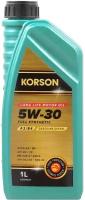 KORSON 5W-30 FULL SYNTHETIC A3/B4 1л (синт. мотор. масло.)