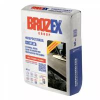 Стяжка Brozex NF-30 с фиброволокном для полусухой укладки 30 кг, шт