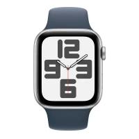 Умные часы Apple Watch SE 40mm Aluminum Case with Sport Band Silver/Blue