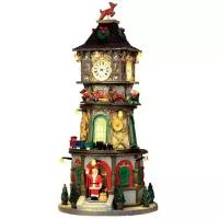 Lemax Композиция Рождественская часовая башня, 16*33*16 см, музыка, движение, подсветка 45735