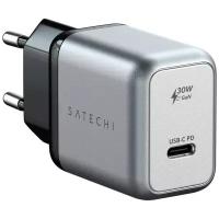 Зарядное устройство Satechi GaN Wall Charger 30W Type-C cерый космос