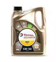 Синтетическое моторное масло TOTAL Quartz INEO ECS 5W30, 4 л, 1 шт