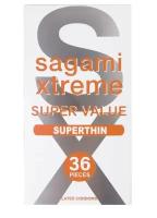 Ультратонкие презервативы Sagami Xtreme Superthin - 36 шт. (цвет не указан)