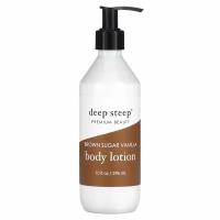 Deep Steep, Body Lotion, Brown Sugar Vanilla, 10 fl oz (296 ml)