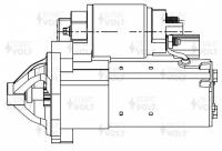 Стартер Chery Tiggo 3 (17-) 1.6i STARTVOLT LSt 2717