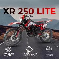 Мотоцикл Кросс Motoland XR 250 LITE красный (172FMM)