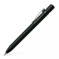 Ручка шариковая автоматическая Faber-Castell GRIP 2011 XB корпус матовый черный, синяя (Faber-Castell 144187)