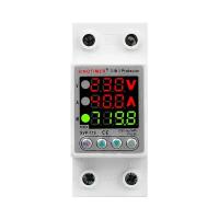 Реле контроля напряжения и тока Sinotimer SVP-719-63A-N