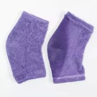 Фиолетовые гелевые SPA-напяточники на основе натуральных масел (фиолетовый)