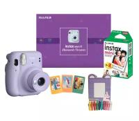 Фотоаппарат моментальной печати Fujifilm Instax MINI 11 Moments Forever Kit, нежная лаванда