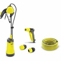 Насос погружной для полива из бочки Karcher BP 1 Barrel Set 1.645-465, 400 Вт + набор для полива