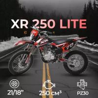 Мотоцикл Кросс Motoland XR 250 LITE (165FMM) красный