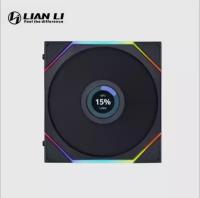 Вентилятор для корпуса LIAN LI UNI FAN TL LCD 140 Black (1.6” LCD дисплей, PWM, ARGB, 180-1600 об/мин, 28.5dBa) / 14TLLCD1B (G99.14TLLCD1B. R0)