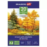 Папка для акварели А4 Осенний лес 20 листов 200 г/м2 125226 (4)