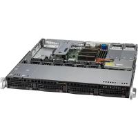 Supermicro SYS-510T-MR 1U, 2x400W, LGA1200, iC256, 4xDDR4 ECC, 4x3.5