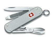 Нож-брелок Victorinox Classic, 58 мм, 5 функций, серебристый